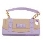 Wholesale iPhone 5 Fashion Handbag Case (Purple)